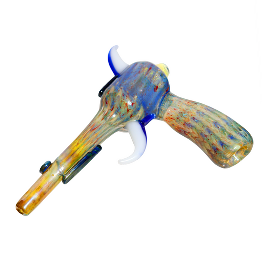 9 in - Weapon Fancy Glass Bubbler