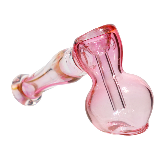 2 in - Fumed Pink Glass Hammer Mini