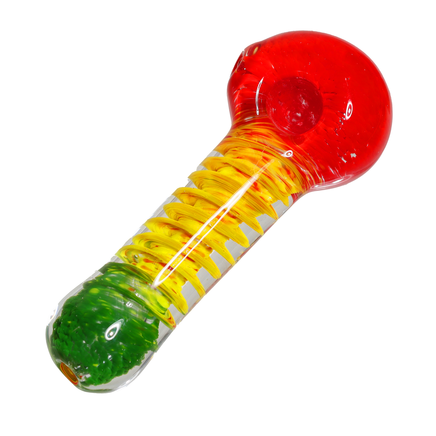 4 in - Rasta Body Spoon Hand Pipe