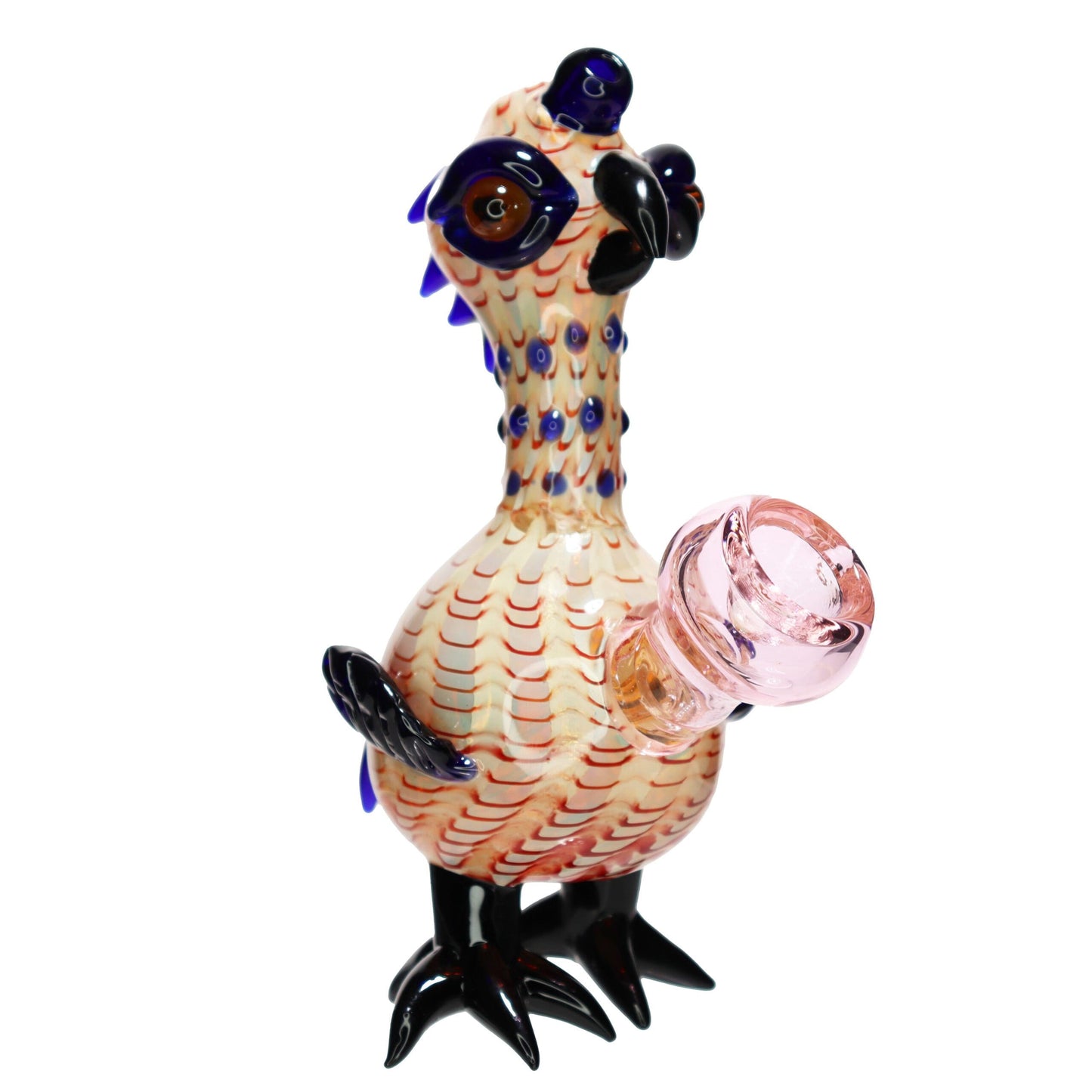 8 in - Fancy Glass Bubbler Chick