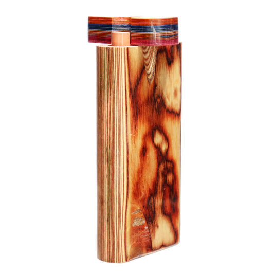 Dugout Wooden with One Hitter Metal Pipe