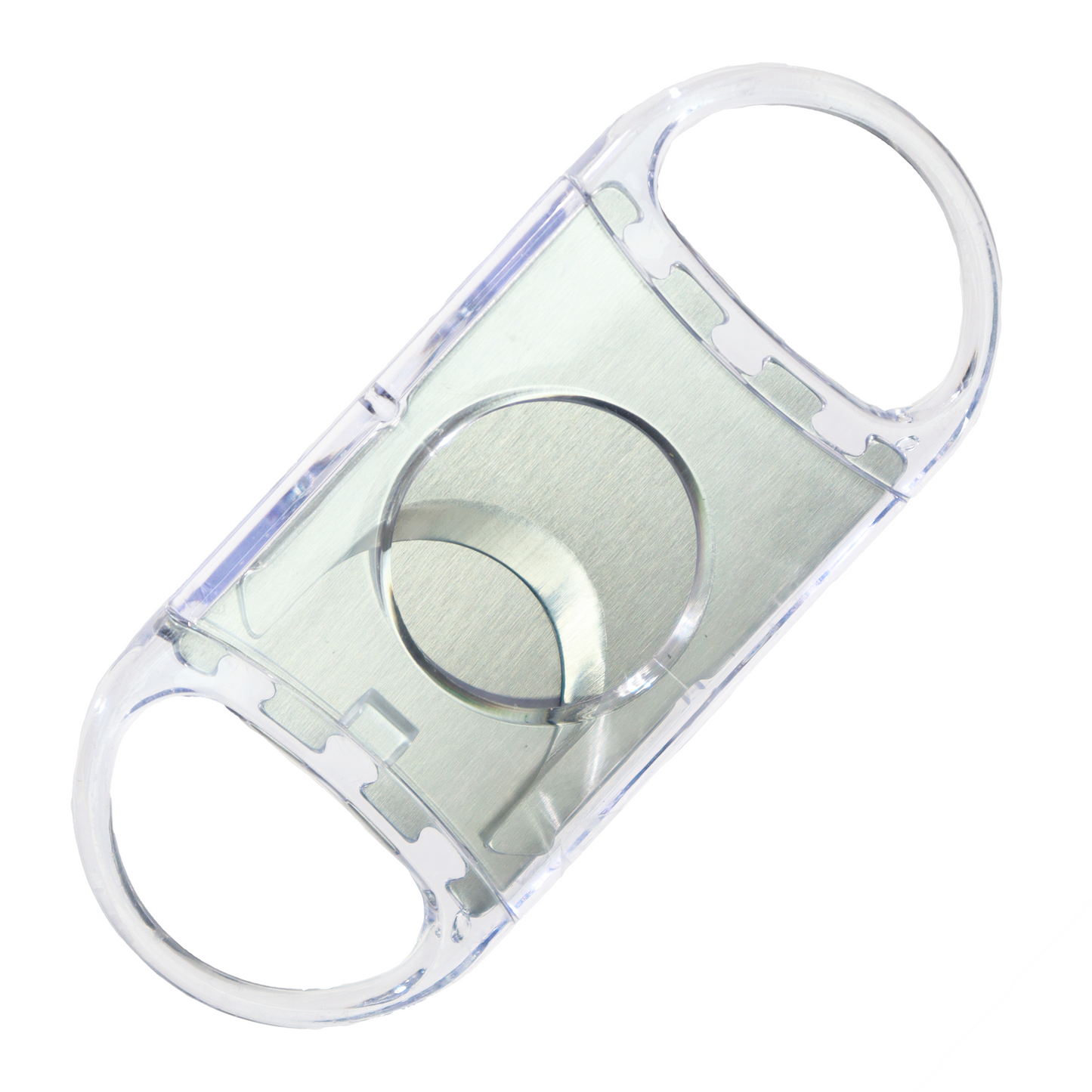 Double Blade Clear Cigar Cutter