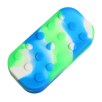 5 in - Multicolor Silicone Container