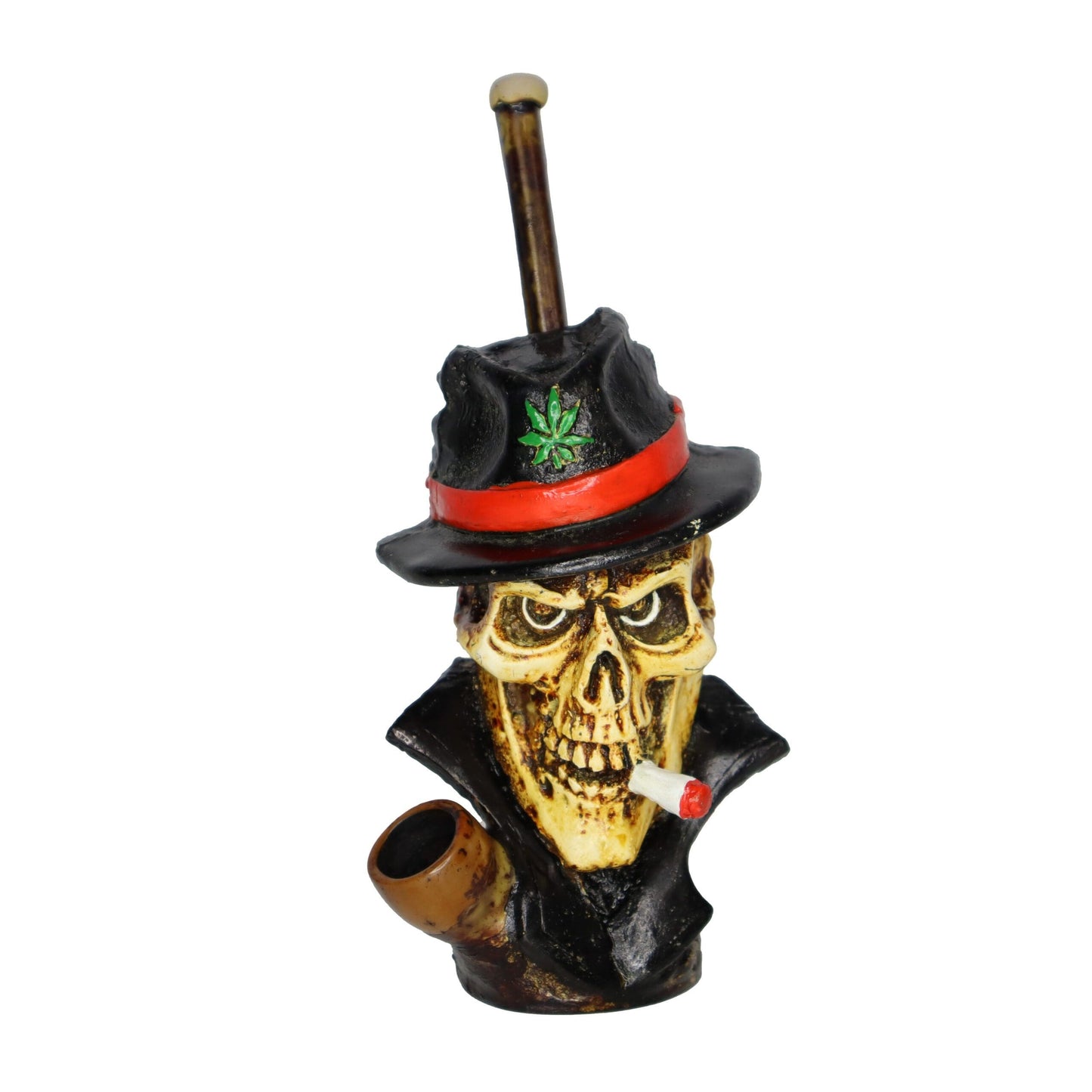 7 in - Pirate Skull Handmade Bong