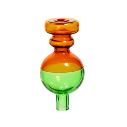 Double Color Ball Fancy Glass Carb Cap