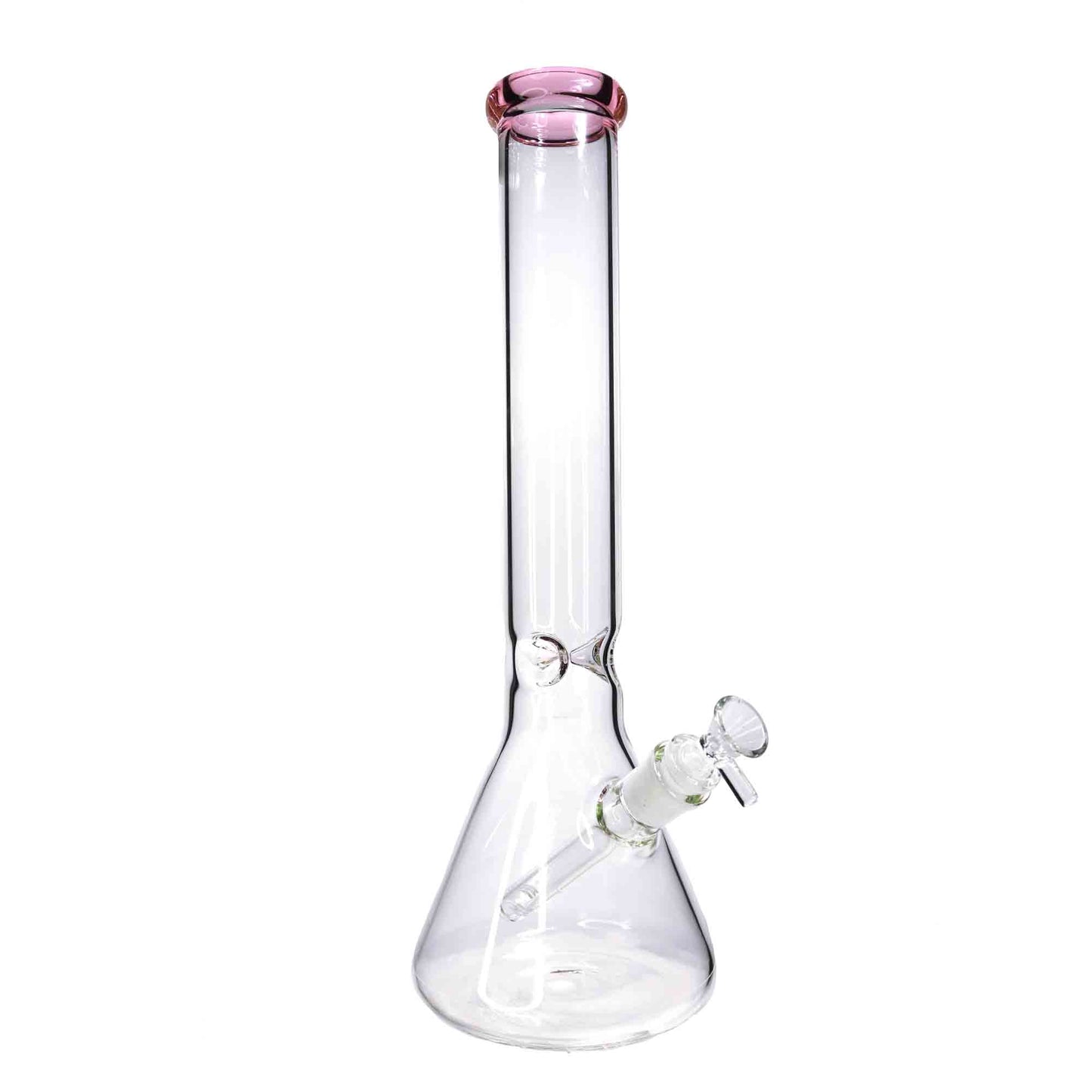 16 in - Clear Glass One-Tone Beaker Bong 5 mm