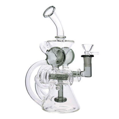 10 in - Super Fancy 5 Valves Multicolor Recycler