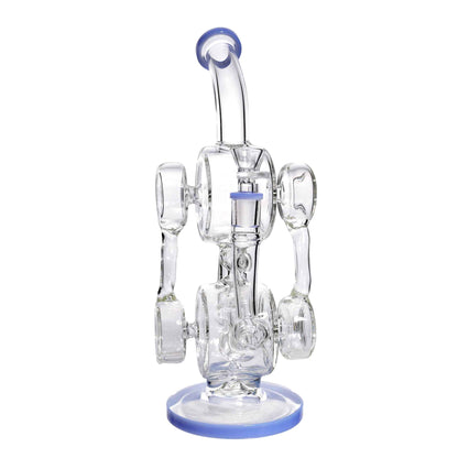 13 in - Luxury Clear Glass Recycler