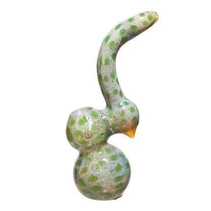 Polka Dots Glass Bubbler