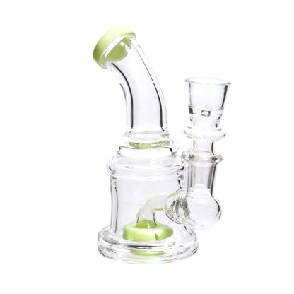 5 in - Mini Clear Glass Slime Colors Percolator