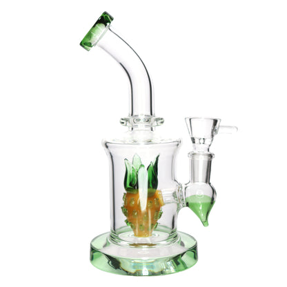 9 in - Pineapple Glass Bong