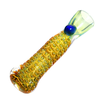 Swirl Colored Glass Implosion Chillum