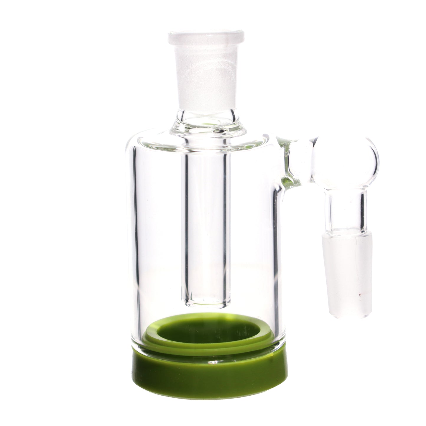 4 in - Reclaim Male 90 Degree Multicolor Ash Catcher Silicone Bong 14 mm