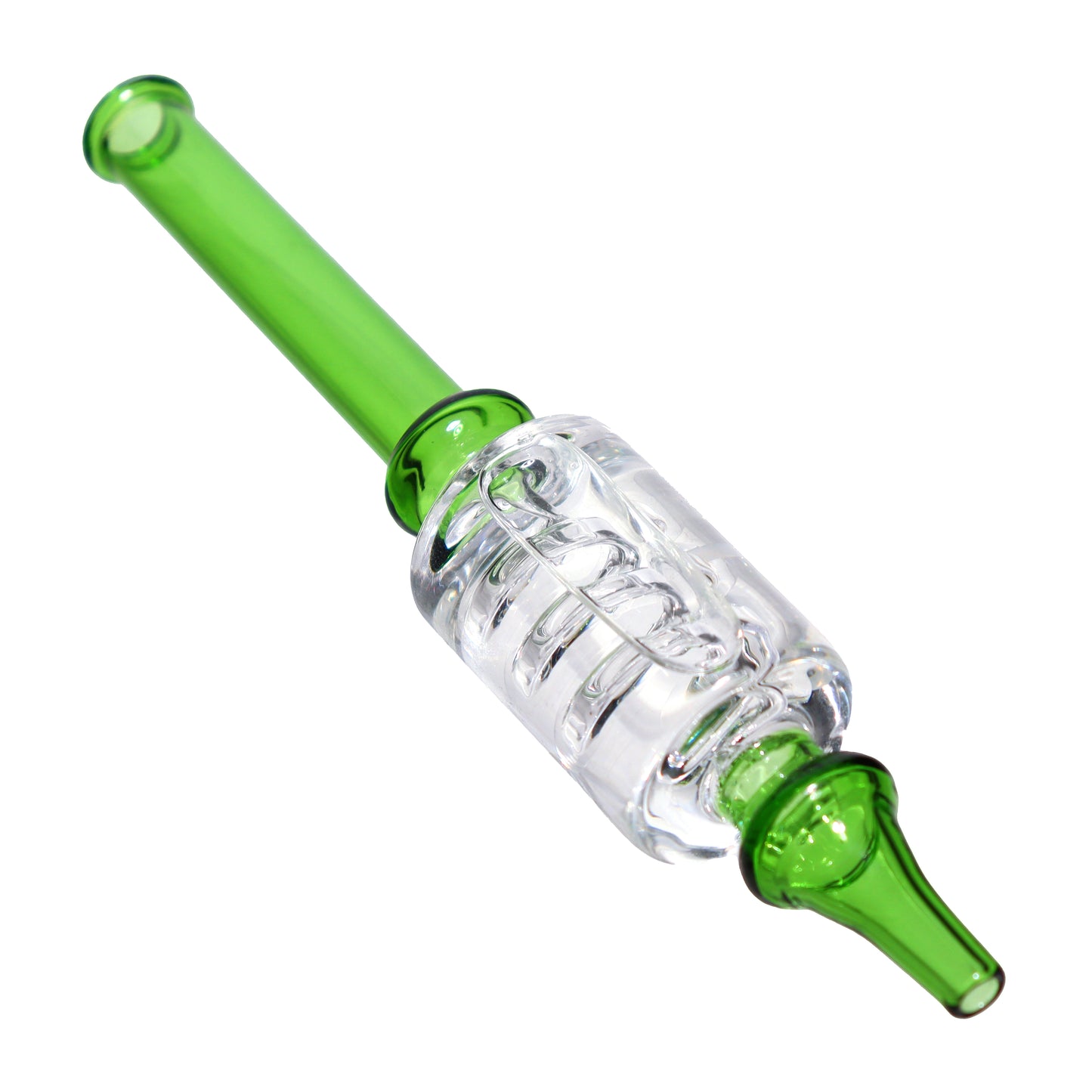 Clear Glycerin Multicolor Glass Nectar Collector