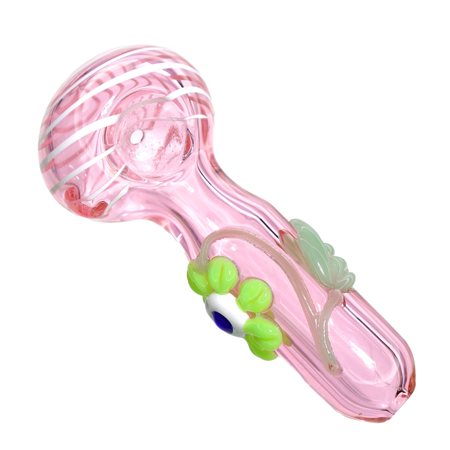 5 in - Fancy Pink Multistyle Hand Pipe Spoon