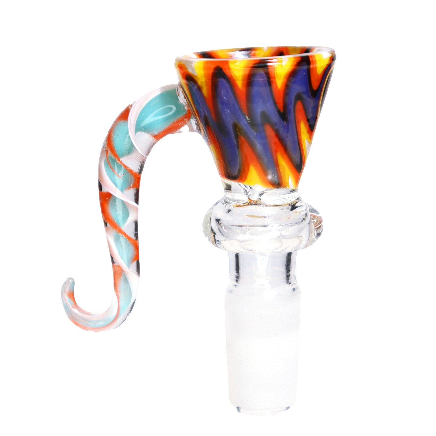 14 mm - Wig Wag Multicolor Triangle Horn Bowl