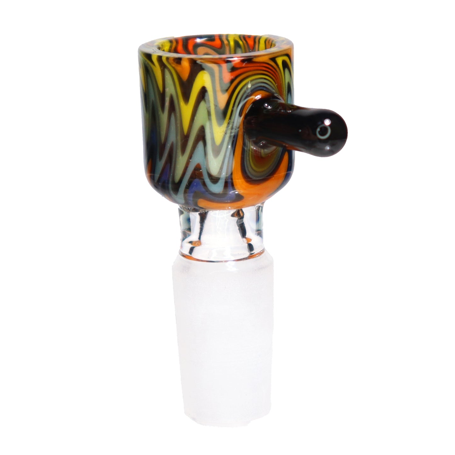 14 mm - Wig Wag Multicolor Square Handle Bowl