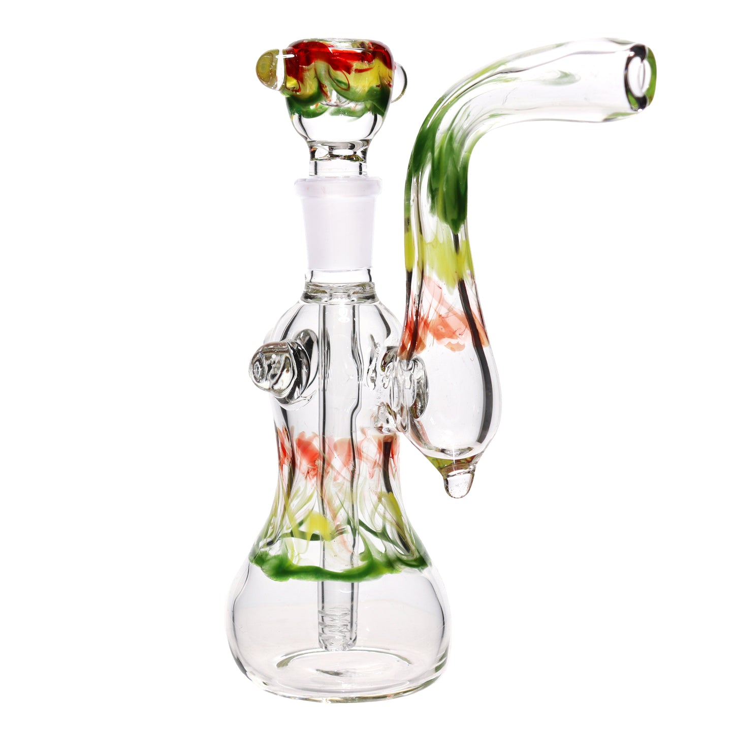 8 in - USA Made Bubbler Heavy Glass with Bowl