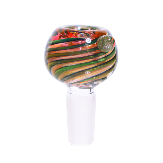 14 mm - Twisted Glass Bowl