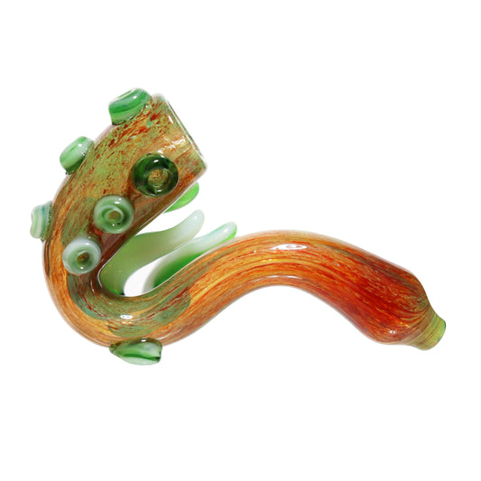 4 in - Crazy Worn Monster Fancy Bubbler