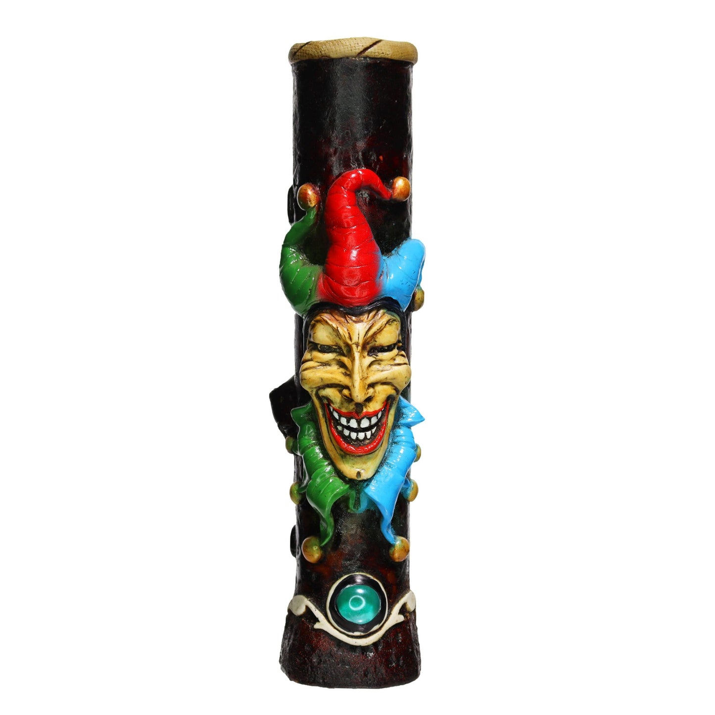 12 in - Clown Straight Bamboo Bong