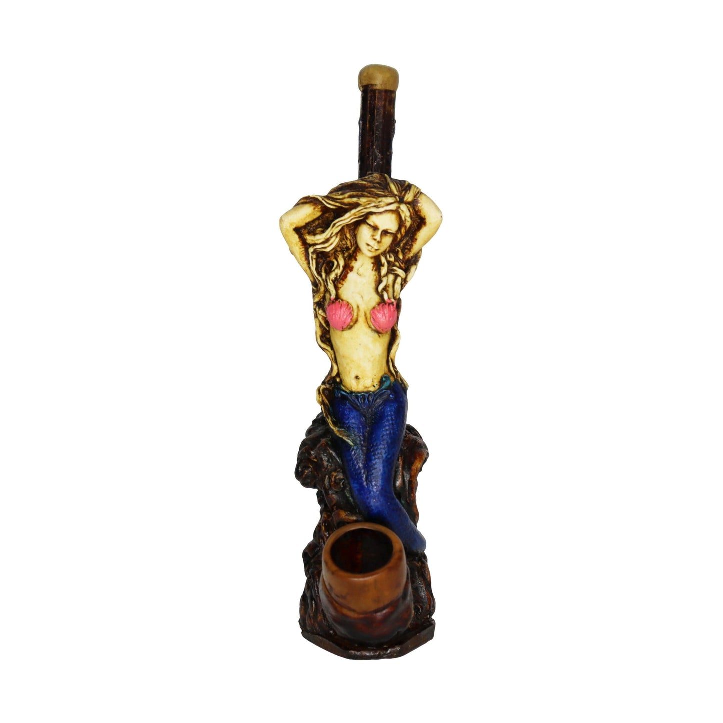 6 in - Mermaid Handmade Bong