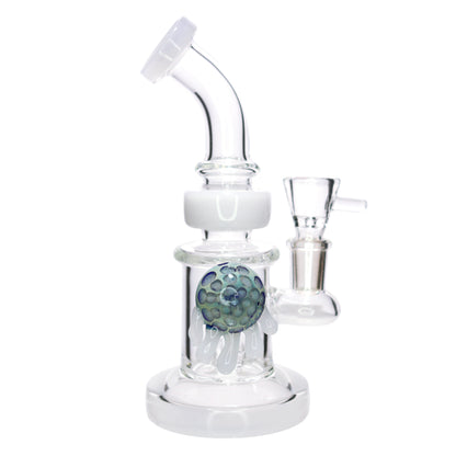 9 in - Multicolor Fancy Glass Water Pipe