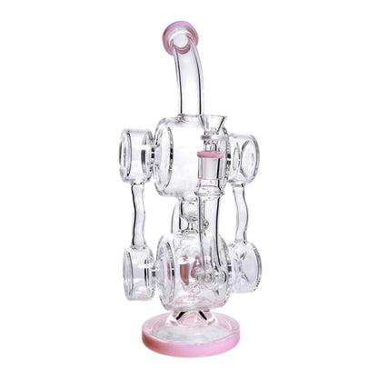 13 in - Luxury Clear Glass Recycler