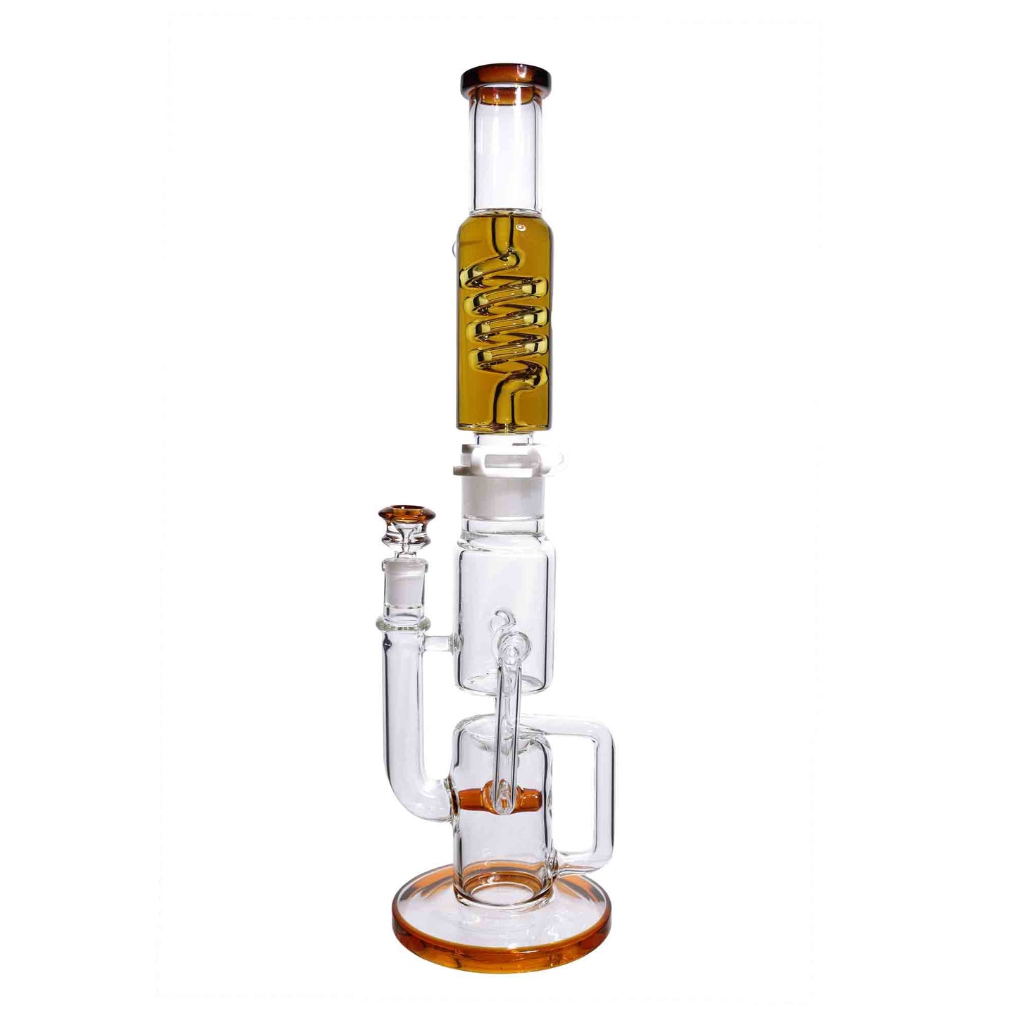 19 in - Super Fancy Glycerin Straight Bong 18 mm