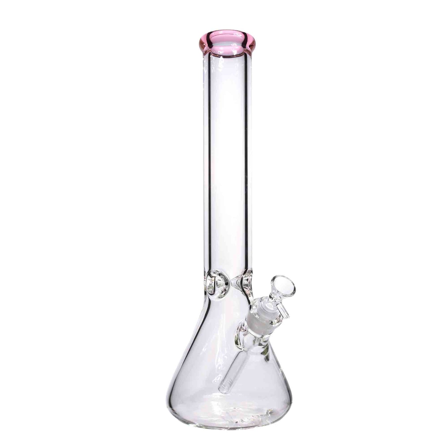 16 in -  One Tone Clear Beaker Glass Bong 9 mm