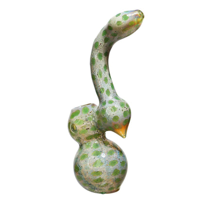 Polka Dots Glass Bubbler