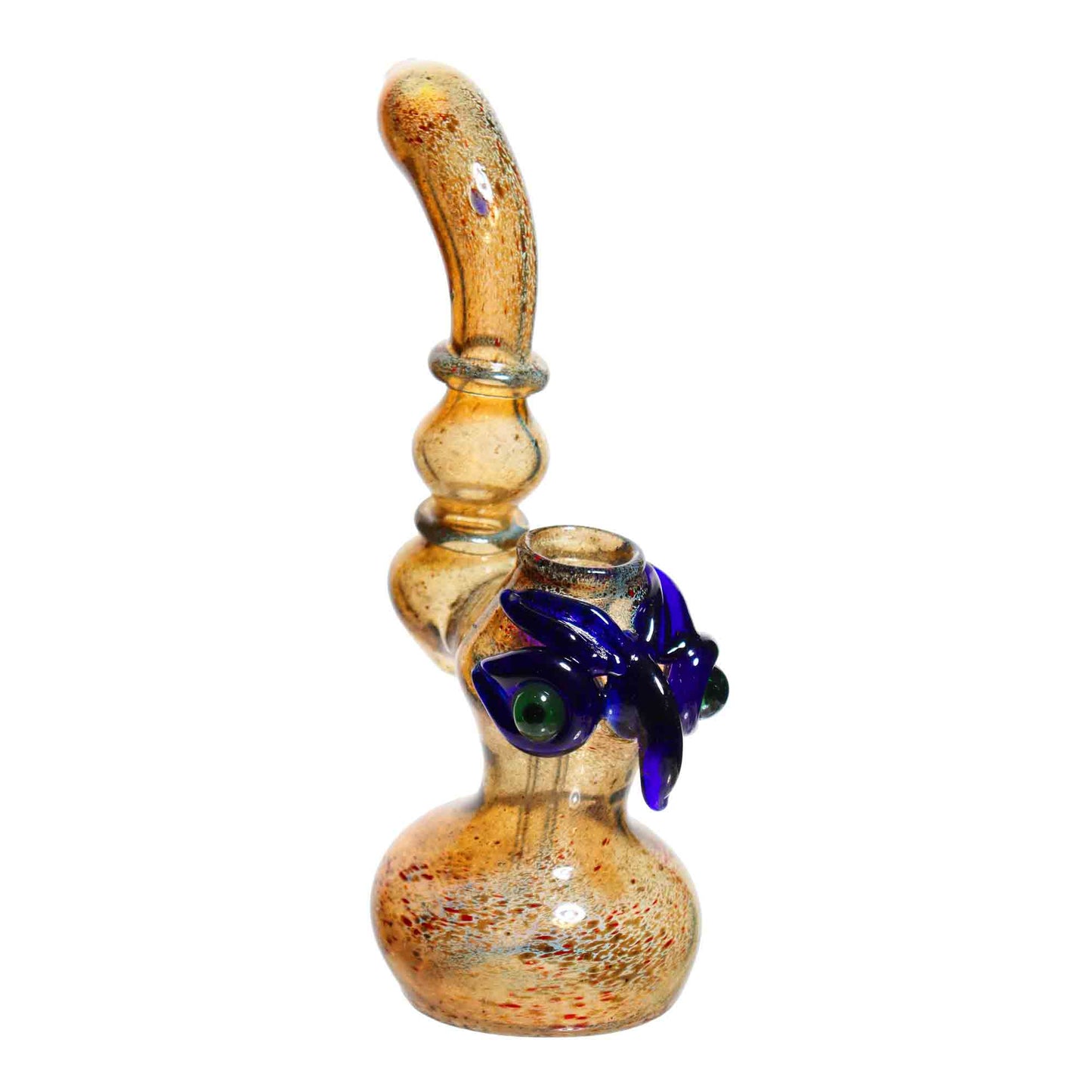 8 in - Owl Fancy Glass Bubbler