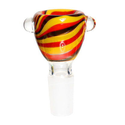 14 mm - Spirals Multicolor Glass Bowl