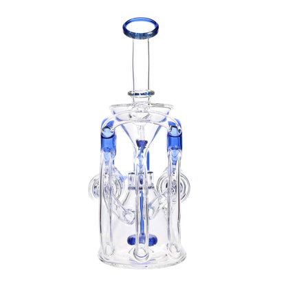 10 in - Super Fancy 5 Valves Multicolor Recycler