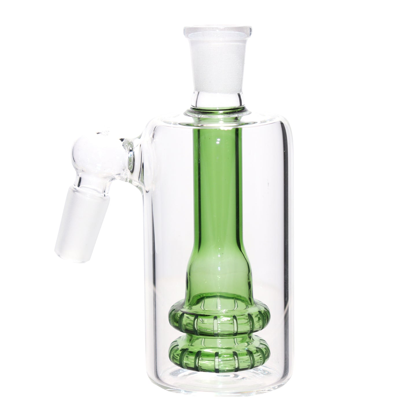 5 in - Perc Multicolor 45 Degrees Ash Catcher Bong