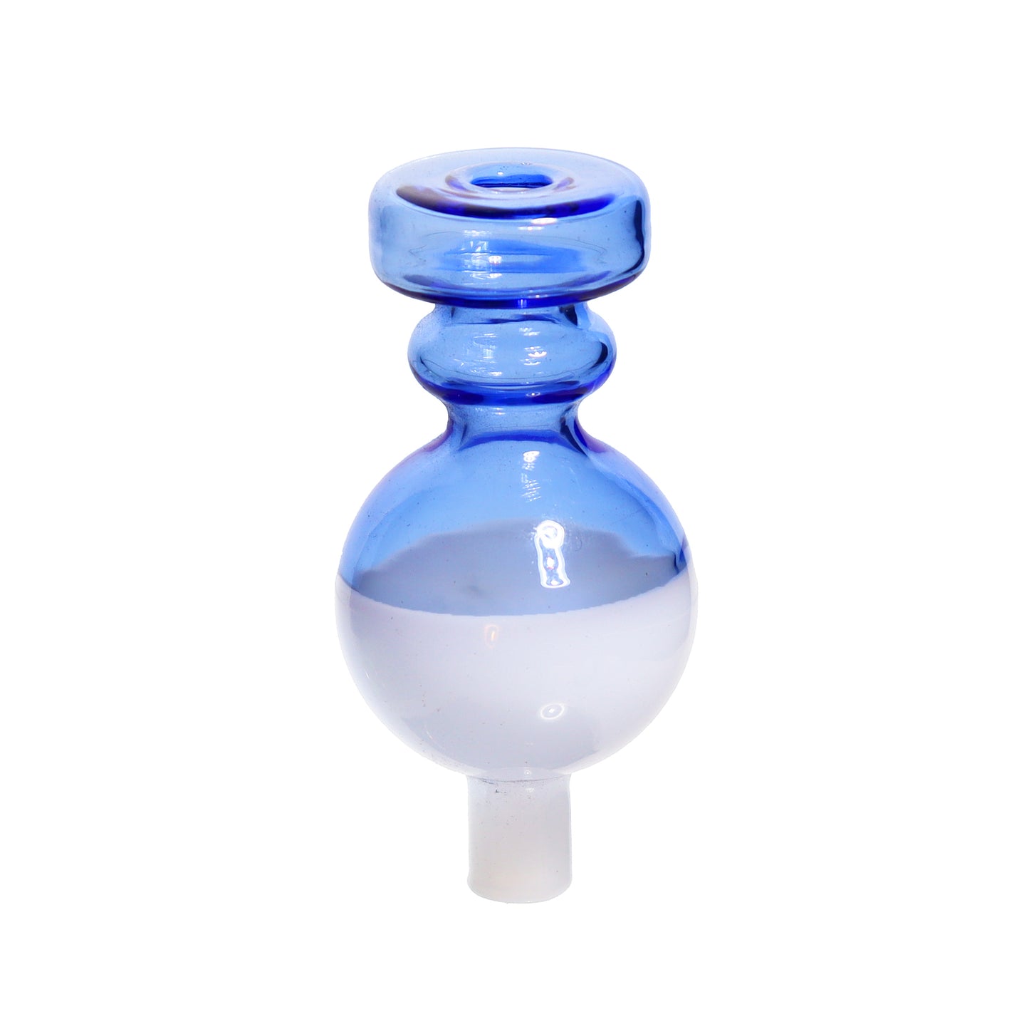 Double Color Ball Fancy Glass Carb Cap