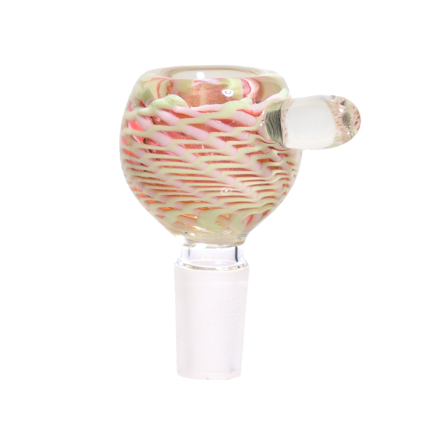 14 mm - Streaky Pinky Curvy Bowl