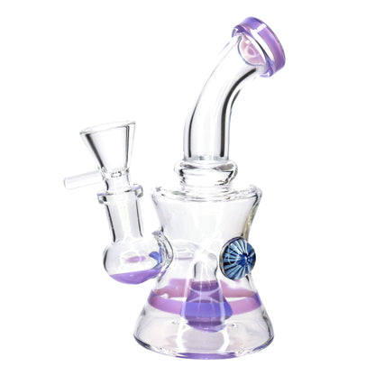 7 in - Colored Mini Glass Bong Eye