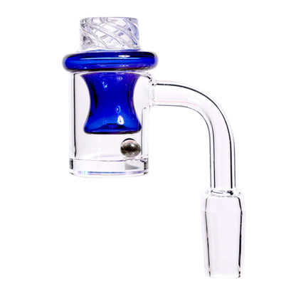 14 mm - Multicolor Spinner Carb Cap Quartz