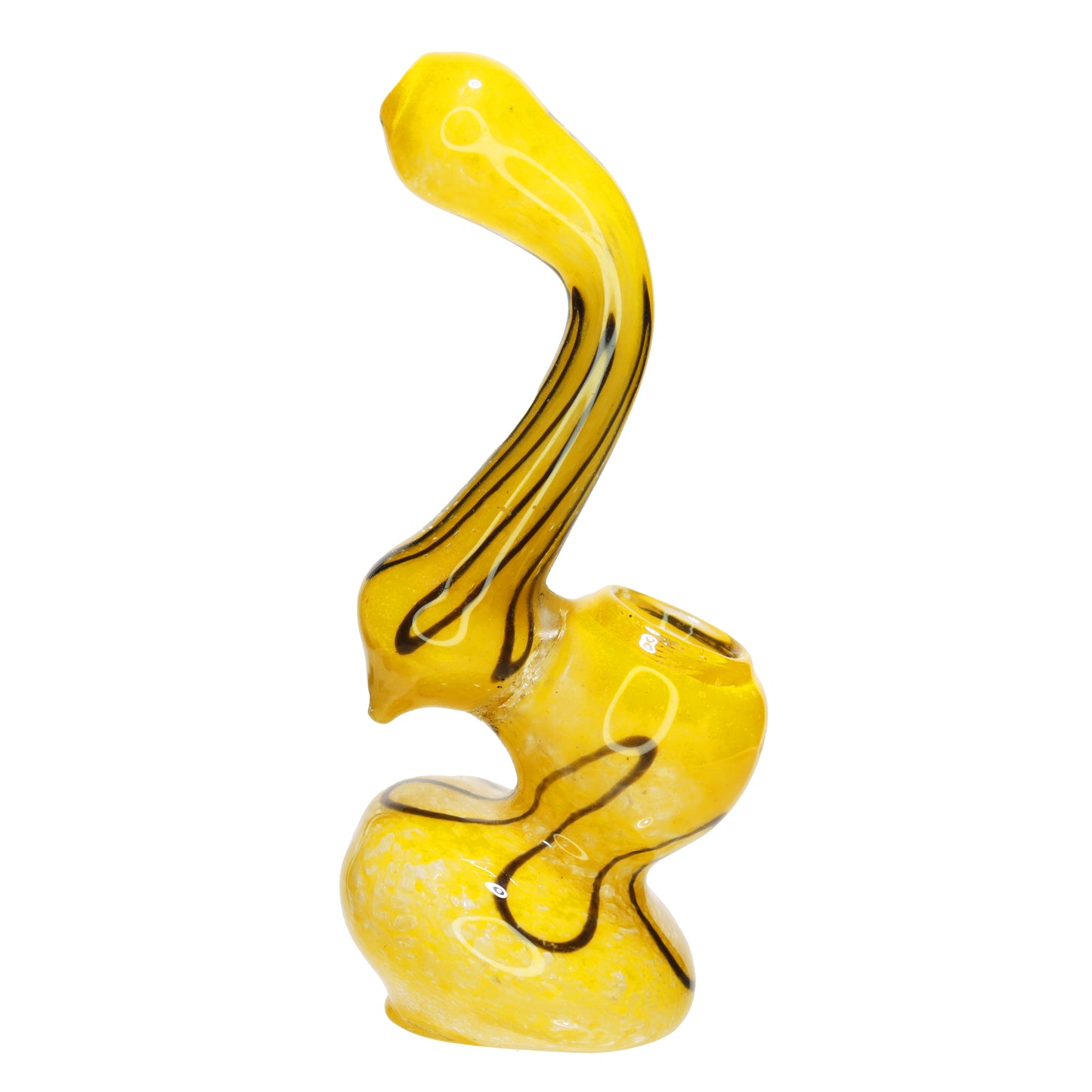 4 in - Multicolor Mini Glass Bubbler Lines