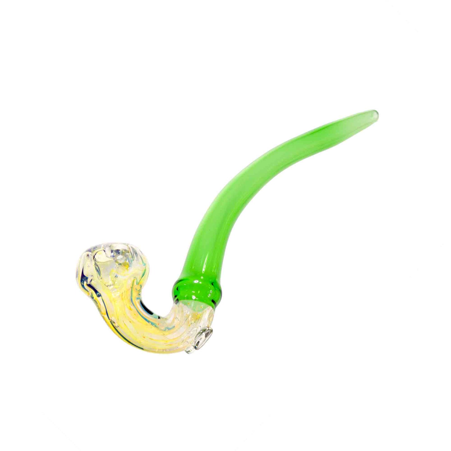 Fancy Multicolor Glass Sherlock Pipe