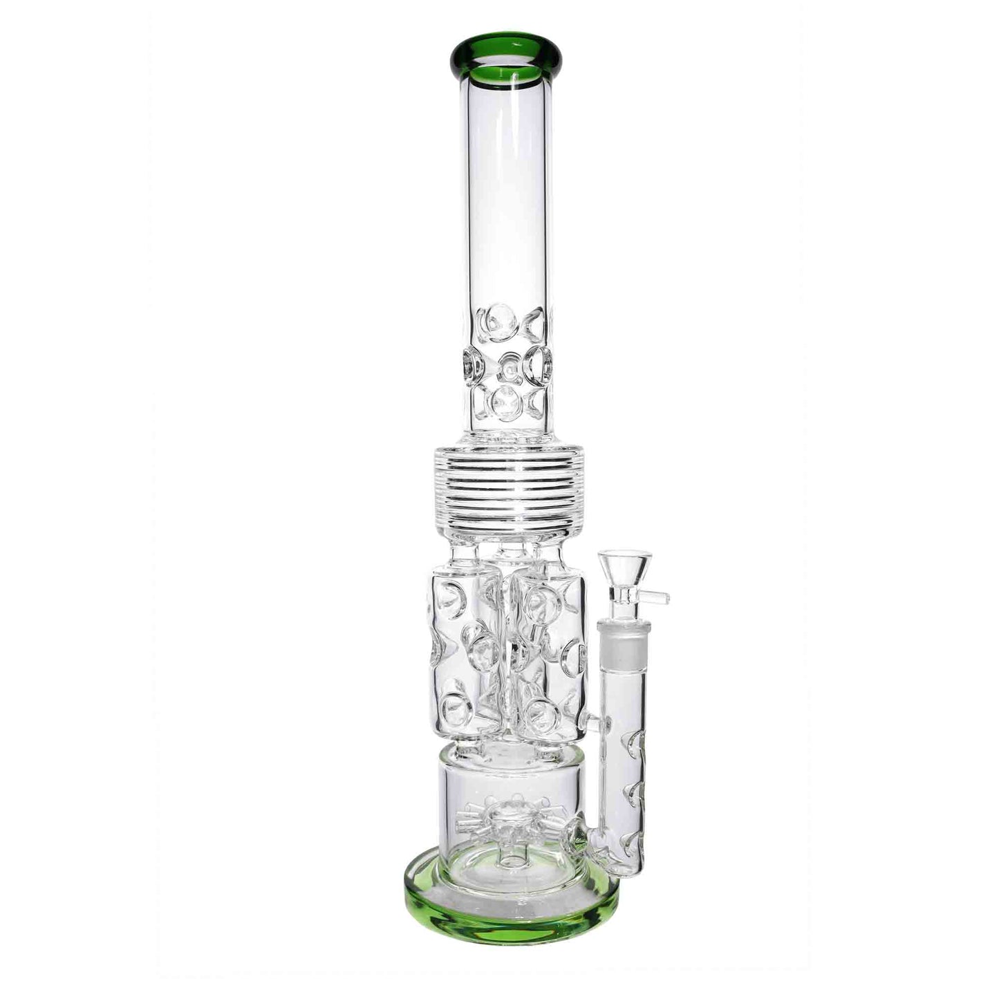 19 in - Super Big Luxury Glass Recycler 18 mm