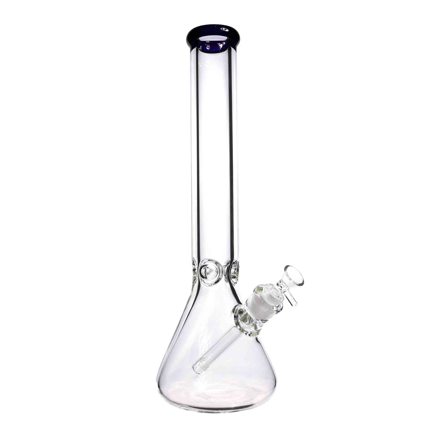 16 in -  One Tone Clear Beaker Glass Bong 9 mm