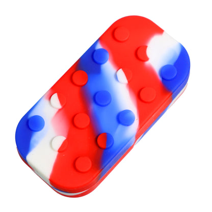 5 in - Multicolor Silicone Container