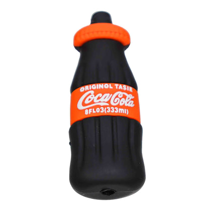 4 in - Coca Loca Soda Silicone Hand Pipe