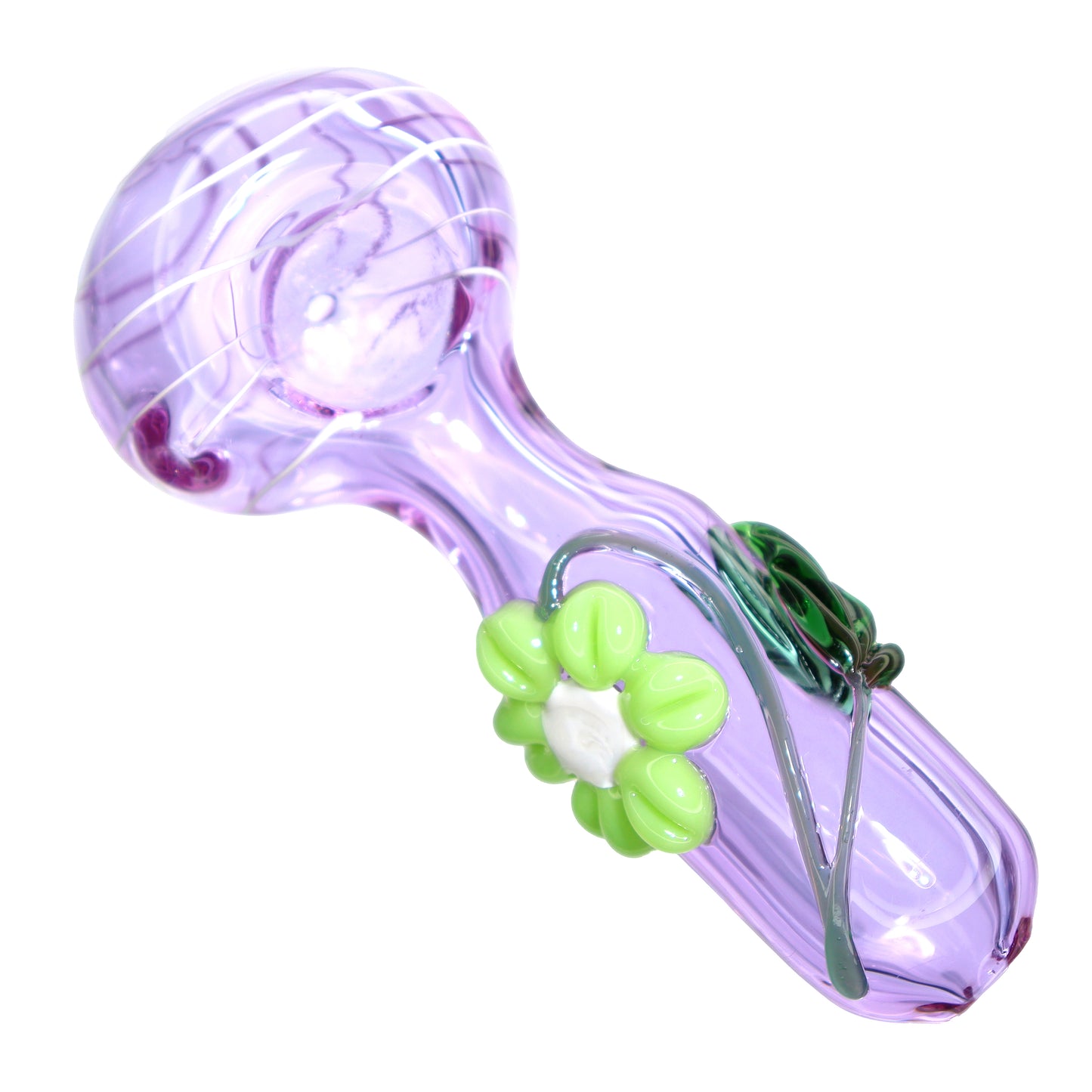 5 in - Fancy Pink Multistyle Hand Pipe Spoon