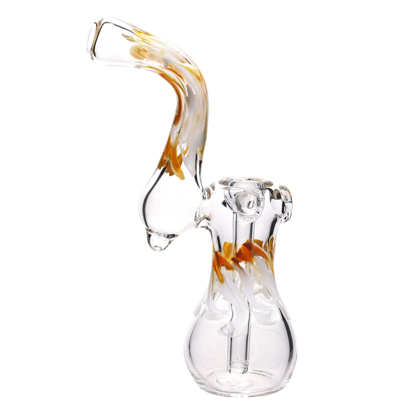 8 in - USA Made Bubbler Heavy Glass