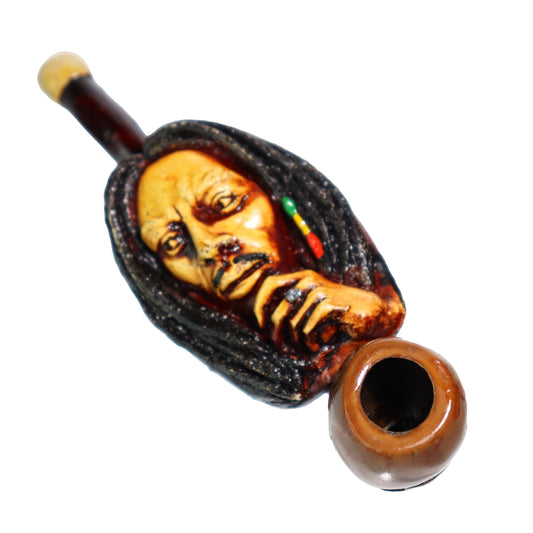 4 in -  Bob Marley Bamboo Hand Pipe