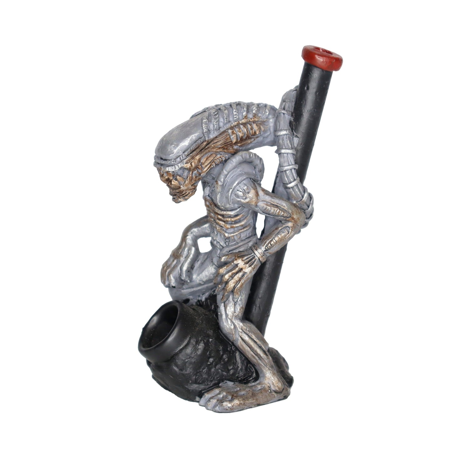 5 in - Alien Warrior Handmade Bong