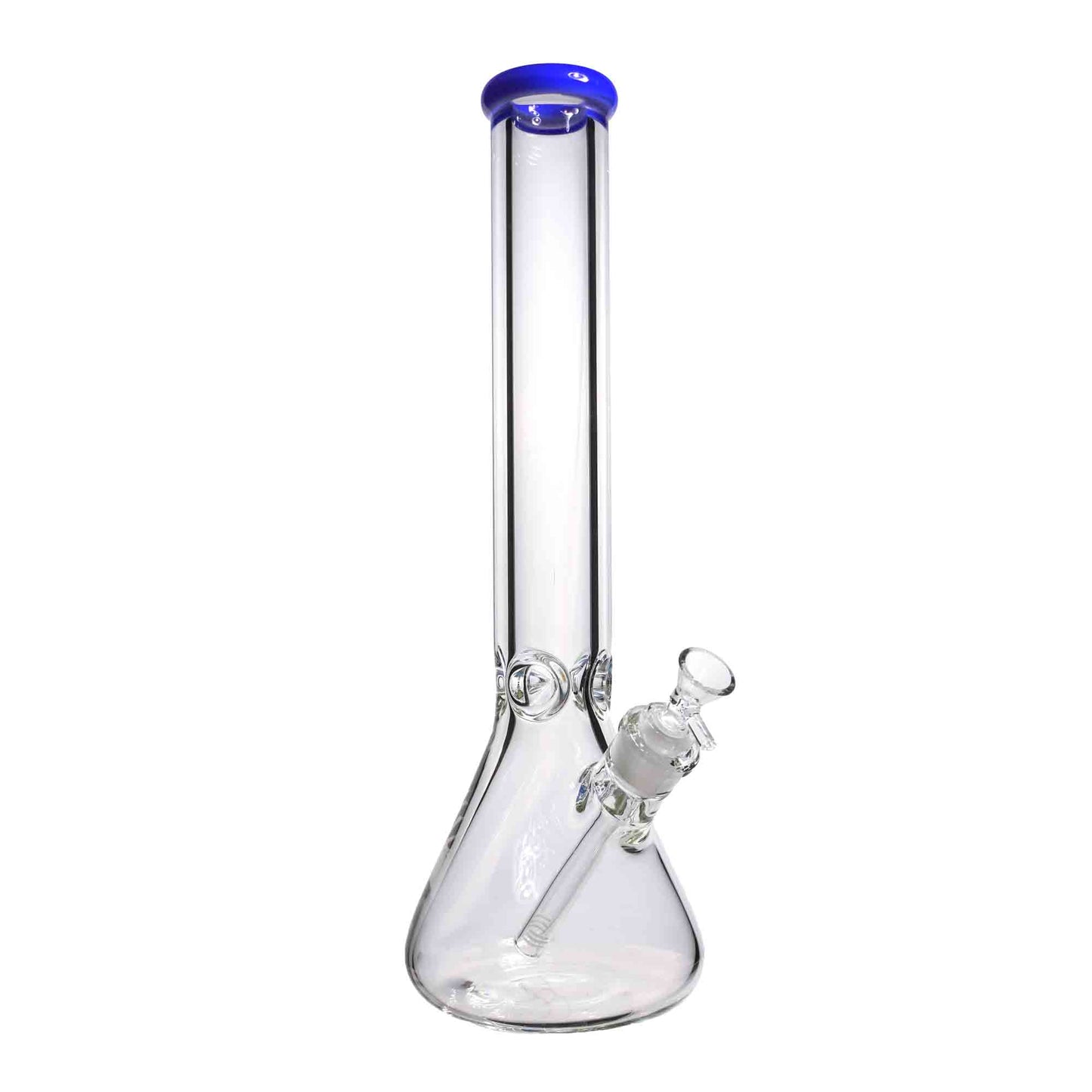 16 in -  One Tone Clear Beaker Glass Bong 9 mm